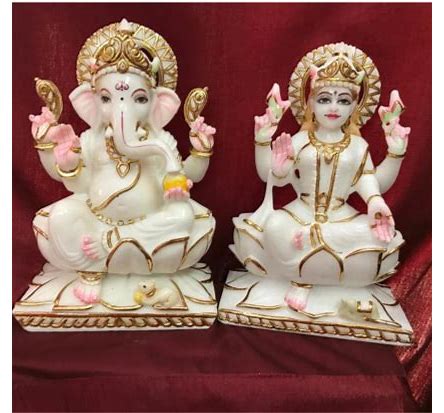 Buy Ganesh Ji & Lakshmi Ji Murti Online – Divine Idols for Diwali & Pooja